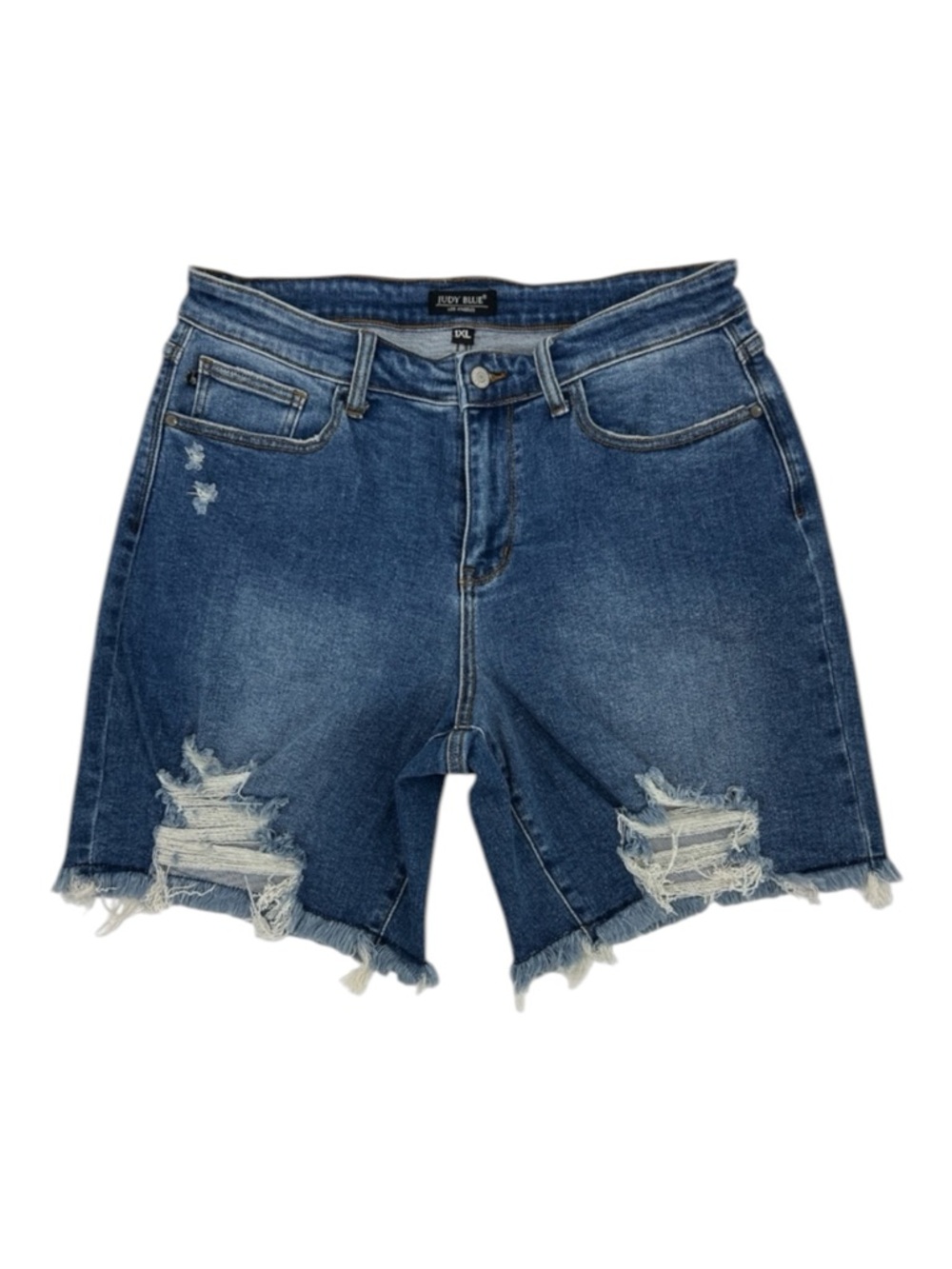 Judy blue distressing stretch casual loose hem SZ 1XL (New)